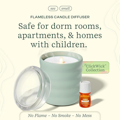 Flameless Candle Aroma Diffuser