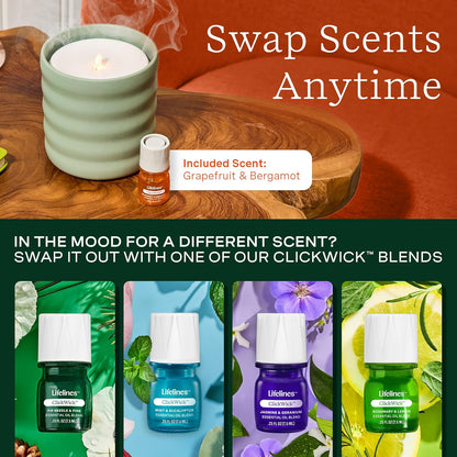 Flameless Candle Aroma Diffuser