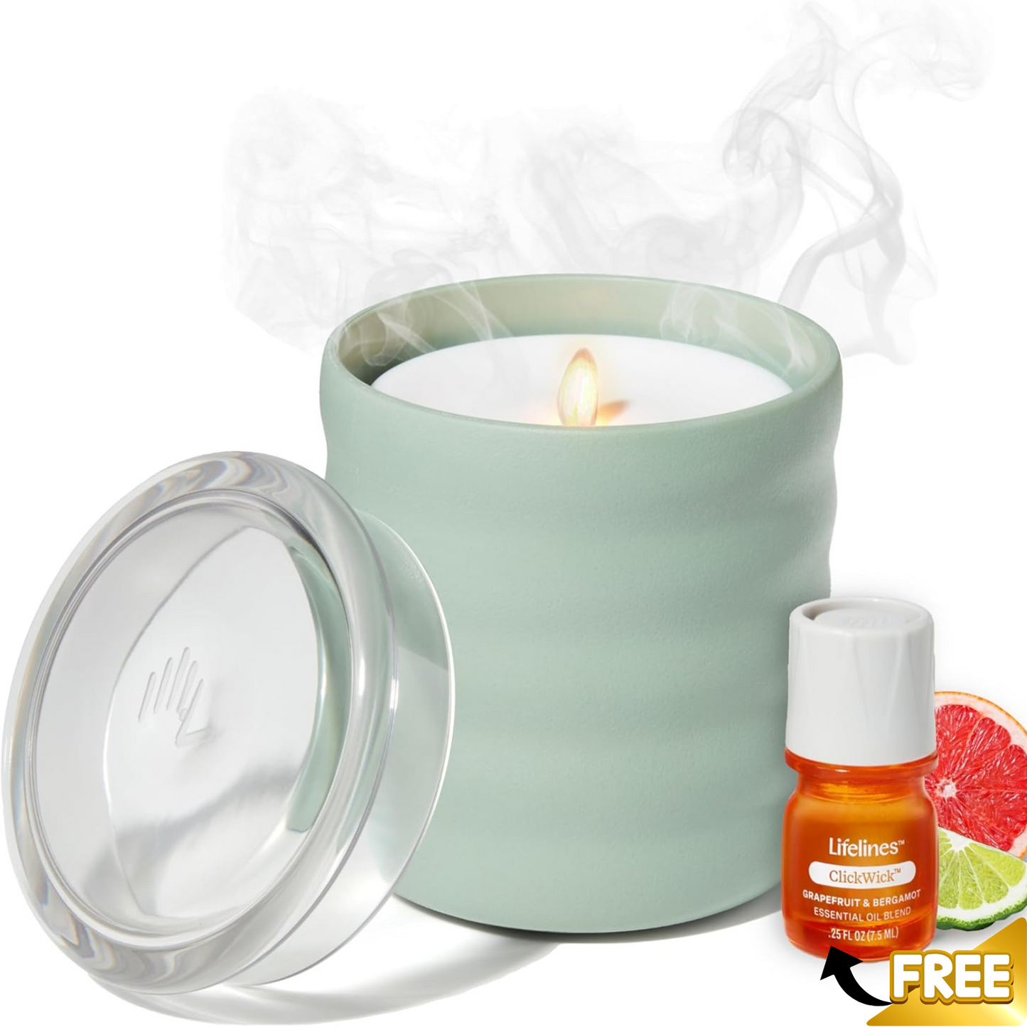Flameless Candle Aroma Diffuser